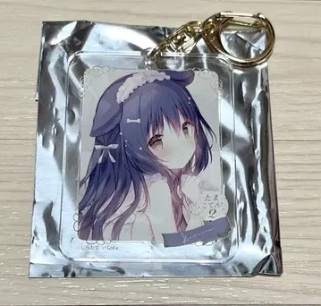 시라타마 시라타마코 타마코텐2 아크릴 키링 검은 강아지