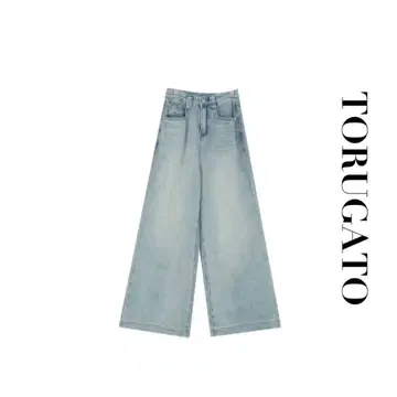 [ 택 포함 새상품 ] 빈티지 와이드 데님 팬츠