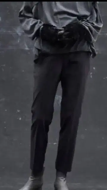 Drawer 울 플라노 슬림 테이퍼트 팬츠 34 일본제 울 실크