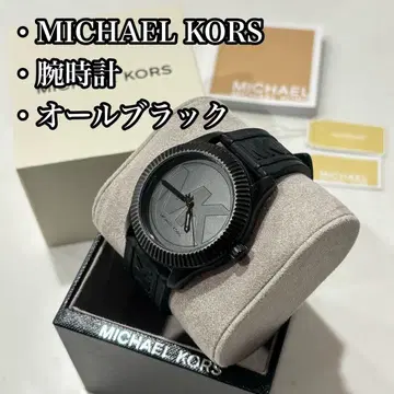 마이클코어스 손목시계 올 블랙 박스 있음 MICHAEL KORS