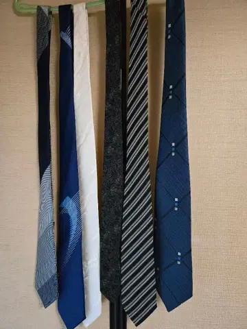 넥타이 6세트 다양한 디자인