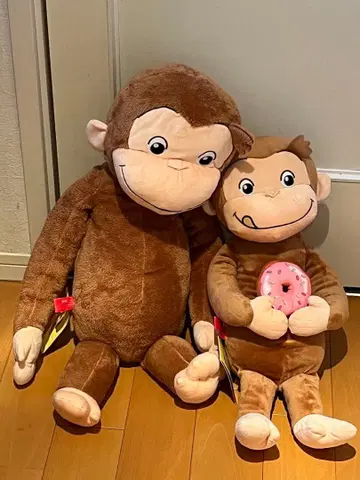 호기심 많은 조지 빅 봉제 인형