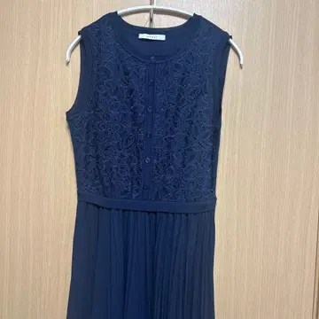 아나이 ANAYI 네이비 롱 원피스