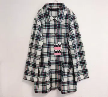 L 사이즈 와코루 마타노 아츠코 상의 로브 가운 화이트