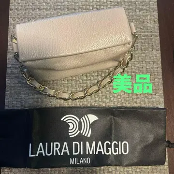 LAURA DI MAGGIO 로라디마지오 그레이지 백 천연 가죽