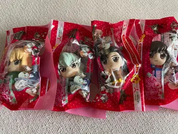 걸즈 & 판처 극장판 서클 K 한정판 오리지널 손가락 인형 4체 세트