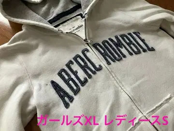 abercrombie 풀 집업 후드티 여아 XL 여성용 S