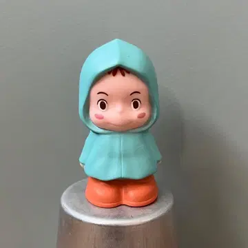 이웃집 토토로 비오는 날 메이 소프트 비닐 손가락 인형 스튜디오 지브리
