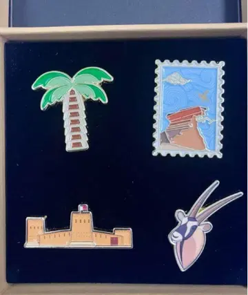 카타르 파빌리온 메탈 핀셋 박스 포함