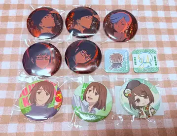 주술회전 캔뱃지 팬파레 한정판 이에이리 쇼코 젠인 마키 우우 이노 타쿠마