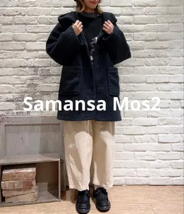 Samansa Mos2 사만사 모스모스 슬라이버 후드 코트