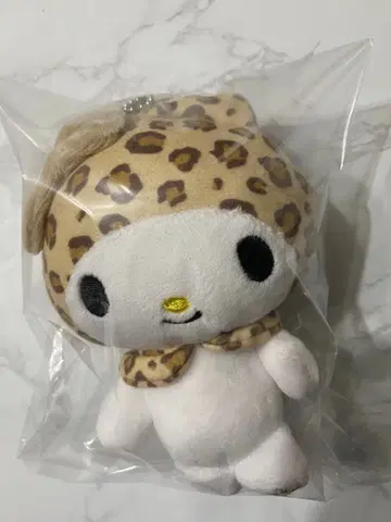 마이멜로디 레오파드 무늬 마스코트 키링
