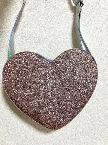 MILK 글리터 하트 백