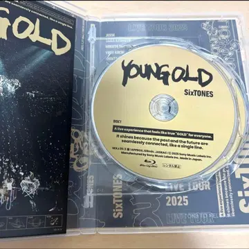 SixTONES YOUNG OLD Blu-ray 본편 영상(Disc1)만