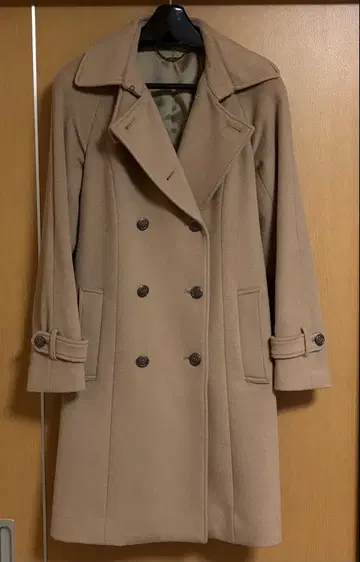 필드 드림 더블 브레스트 코트