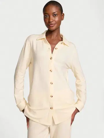 빅토리아 시크릿 플리스 셔츠