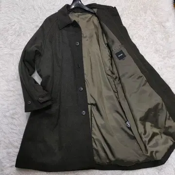 최근 모델 빔즈 캐시미어Mix EASY COAT 롱 스텐 칼라