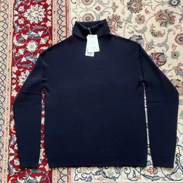 미사용 새상품 UNIQLO 유니클로 3D 캐시미어 터틀넥 스웨터