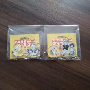 나의 히어로 아카데미아 아크릴 미니 피규어 2개 세트