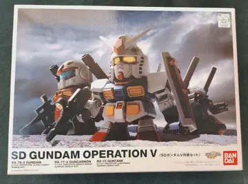 SD GUNDAM OPERATION V V 작전 건담 프라모델