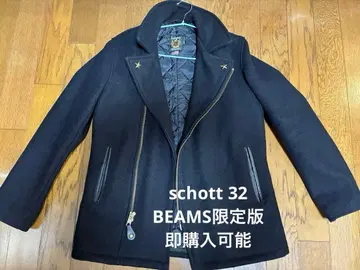 schott 멜톤 라이더스 BEAMS 한정판 32 약 M 즉시 구매 가능