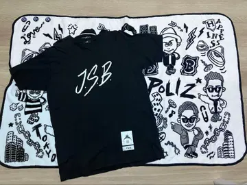 3대째 JSoulBrothers JSB 초기 티셔츠 무릎 담요