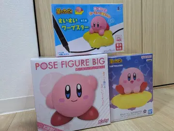 [ 새상품 ] 별의 커비 SOFVIMATES 포즈 피규어 3개 세트