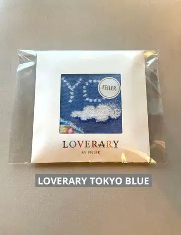 페이러 러브러리 도쿄 블루 손수건 도쿄역 그랑스타 한정판