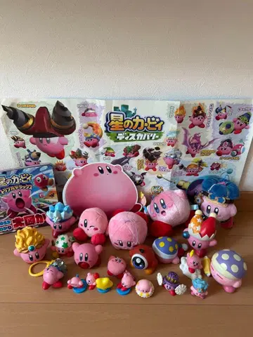별의 커비 피규어 봉제 인형 세트