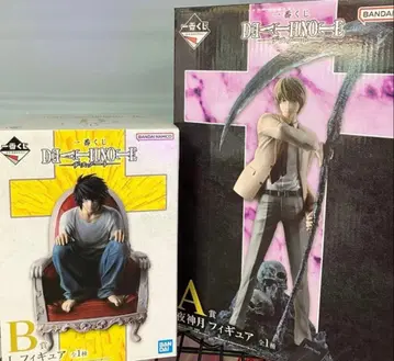 제일복권 DEATH NOTE A B 세트 판매 야가미 라이토 L 피규어