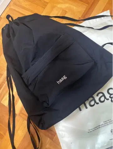 haag 헤이그 backpack 스트링 백팩