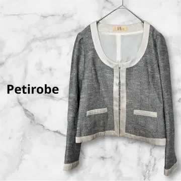 쁘띠 로브 M 노카라 숏 자켓 포멀 비즈니스