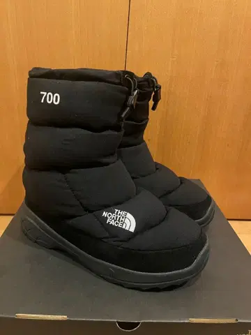 THENORTHFACE 새상품급 일본 한정품 눕시 다운 부티 25cm