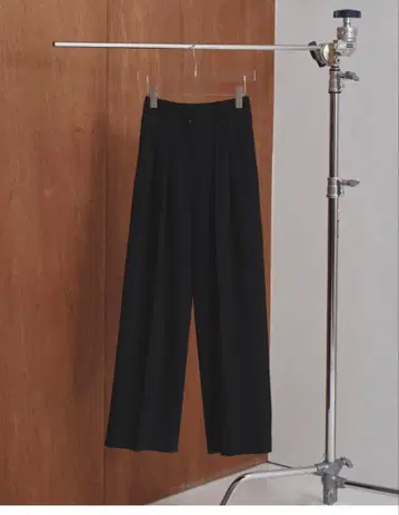 todayful 더블턱 트윌 트라우저 38