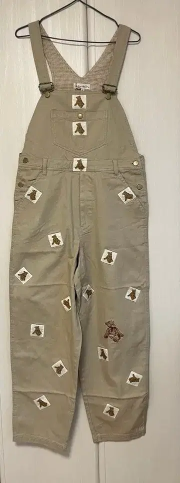 혼와카 호와짱 테디베어 오버롤 M 사이즈