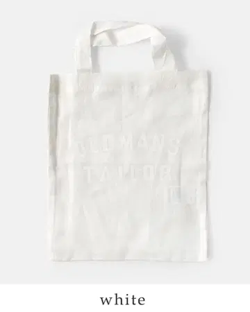 R & D.M.Co- 올드맨즈테일러 린넨 로고 프린트 미니 백