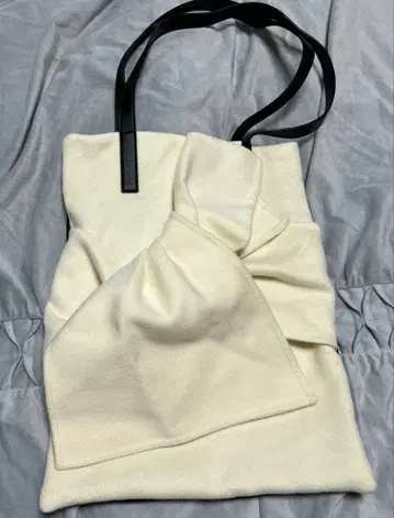 ADORE 리본 토트백