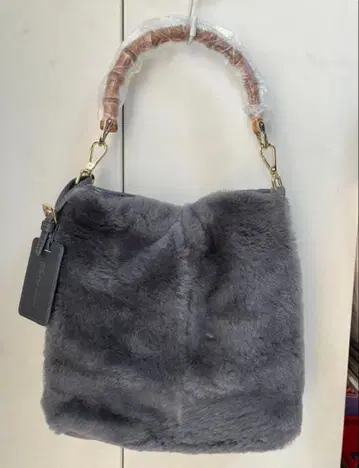 페렐리 루쏘 인페르사사제 메리노 라이트 무스탕 대나무 핸들 2웨이 백