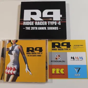 릿지 레이서 R4 - THE 20th SOUNDS 사운드트랙 CD