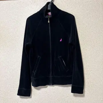 폴스미스 블랙 벨벳 집업 저지