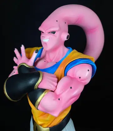 [ 분할선 메꿈 + 재도색 ] 드래곤볼 제일복권 마인 부우 피규어