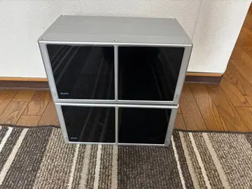 CD DVD 보관 케이스 원푸시식 2개 세트 실버