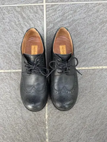 키다리 아저씨 레이스업 슈즈 24.0 블랙