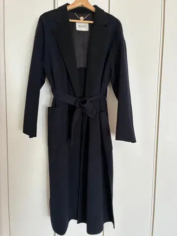 [새상품급] ROPE 네이비 울 롱 코트
