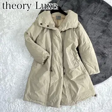 theory Luxe 띠어리 럭스 다운 코트 여배우 옷깃 롱 코트
