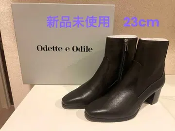 ODETTE E ODILE 스퀘어 슬림 숏부츠 23cm