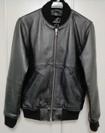 소가죽 가죽 자켓 블랙 MA-1 블루종 라이더 자켓
