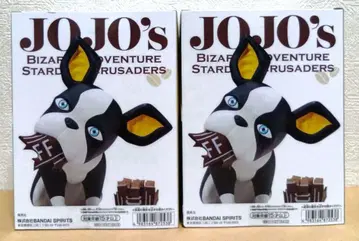 죠죠의 기묘한 모험 SOFVMATES 이기 피규어 2점