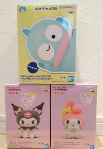 산리오 한교동 마이멜로디 쿠로미 피규어 세트