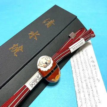 허리띠 고토히모 오비 고정 띠 시미즈야키 산타클로스 새상품 No.2812